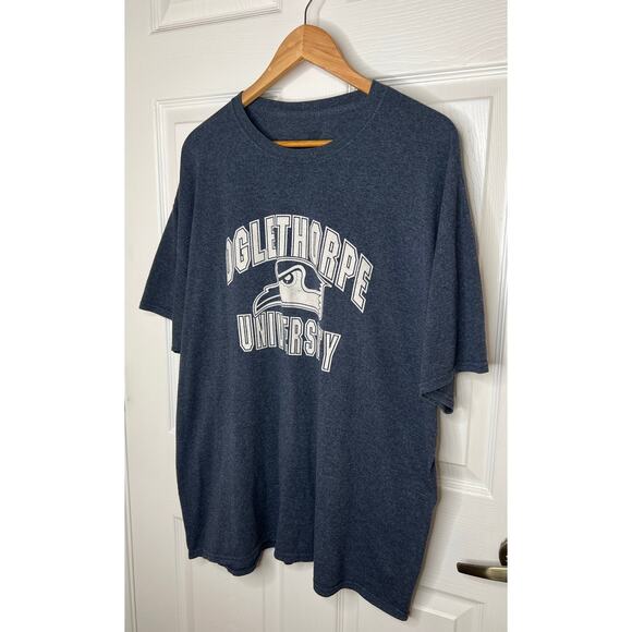 Men's Oglethorpe University Stormy Petrels Blue T-Shirt Size XXL - Picture 3 of 7